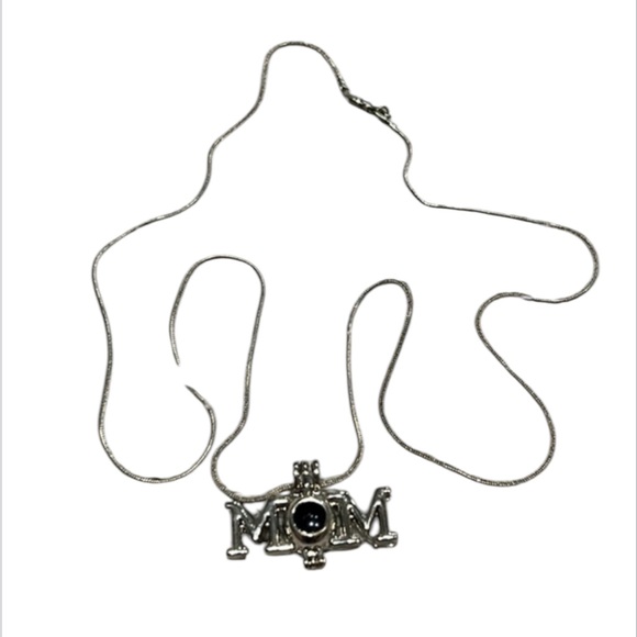 Genuine Pearl in a MOM Pearl cage with 24in chain - Picture 1 of 4